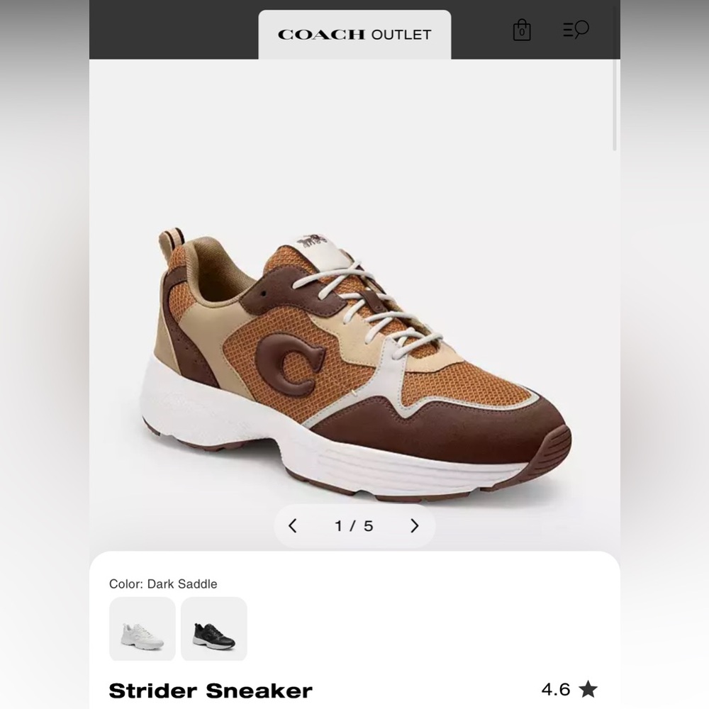 Coach Strider Sneakers - Picture 14 of 15